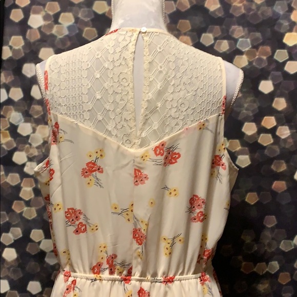 MAURICES LARGE SLEEVELESS LACE & FLORAL DRESS 👗 - Picture 6 of 8